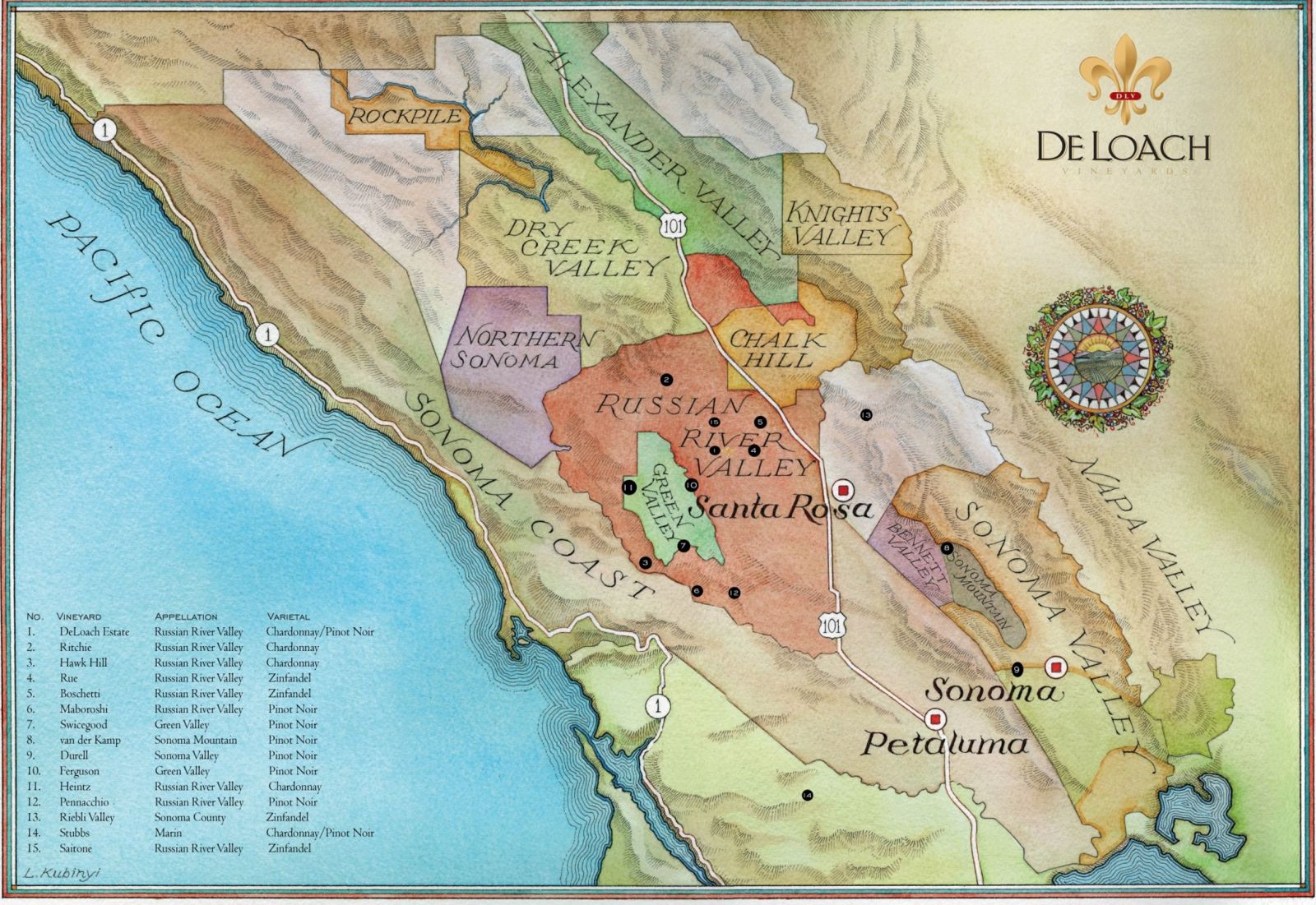 Explore Russian River Valley famous wine region of America